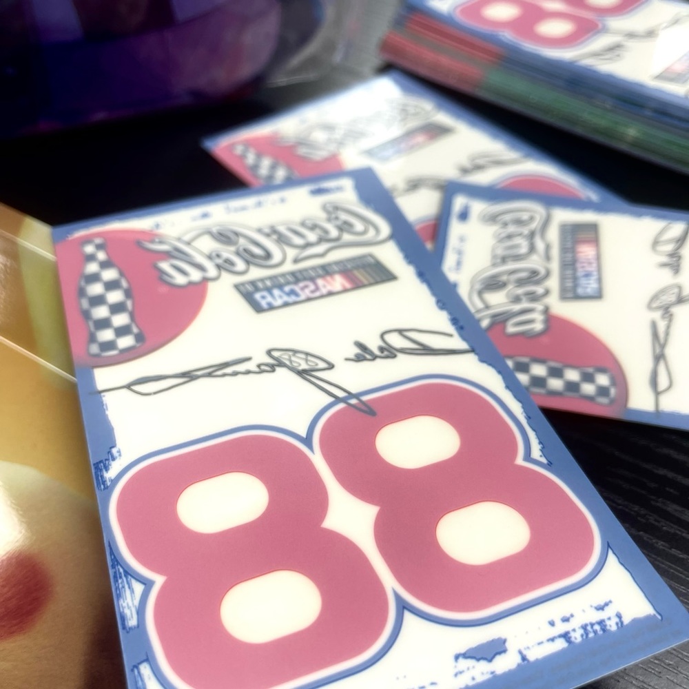 New Coca-cola NASCAR number 88 Dale Jarret car decal, sticker